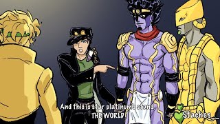 If Jotaro and Dio were Friends JoJo Comic Dub [upl. by Nelloc572]