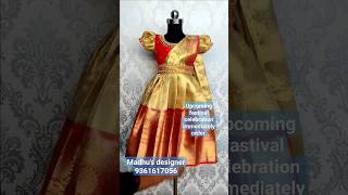 low cost aari work and designer work trendyshots varagi fashiondesigners babyclothes [upl. by Eneluj]