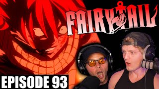 DRAGON SLAYERS VS DROMA ANIM  Fairy Tail Episode 93 REACTION [upl. by Itnahsa]