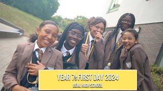 Beal High School  Year 7s First Day 2024 [upl. by Slaby]