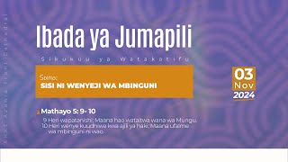 LIVE ▶  IBADA YA TATU  JUMAPILI 03 11  2024 [upl. by Keever]