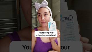 Active cleanser MISTAKES✨ Dont waste it❗ activecleanser cleanser skincaremistakes skincaretips [upl. by Zaraf566]