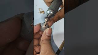 How to design gold jewellery goldmaking goldjewellerymaking jewellery wood ring [upl. by Neeuq273]