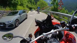 Ducati Multistrada V4 Rally  Passo del Tonale  On board [upl. by Nev]