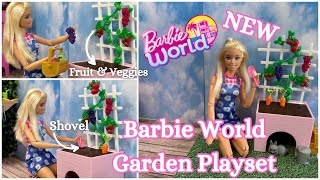 NEW Barbie World💖 Playset Brand New Furniture Packs First Look 👀 Latest Barbie Playset In Stores [upl. by Alleyn502]