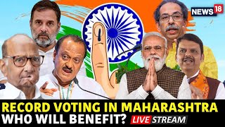 Maharashtra Poll 2024 Live  Maharashtra Poll Results Live  Maharashtra Assembly Poll News  N18L [upl. by Drofiar]