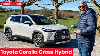 Toyota Corolla Cross Hybrid 2023  Prueba  Test  Review en español  cochesnet [upl. by Ydde]