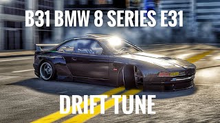 B31 BMW 8 Series E31 Gameplay CarX Street Tune Drift  CarX Street 111 [upl. by Reyam]