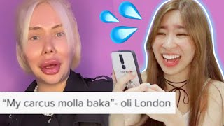 Oli London has the FUNNIEST quotFANSquot on tiktok [upl. by Fuchs]