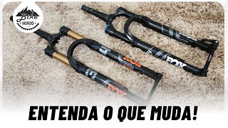 FOX SC PERFORMANCE VS FOX FS KASHIMA QUAIS AS DIFERENÇAS  BIKE MUNDO [upl. by Htims]