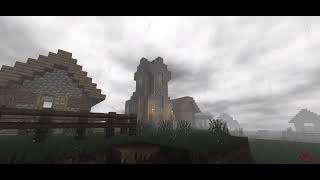 Minecraft PE Fog shader v05b New cloud test [upl. by Uttasta]