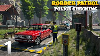 Border Patrol Police Gameplay 1car border Patrol Police checking [upl. by Emerej]