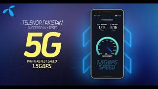 Telenor Pakistan Tests 5G in Pakistan Speedtest Results [upl. by Fugate]