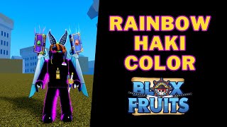 How To Get Rainbow Haki in Blox Fruits  Horned Man Quest [upl. by Schapira]