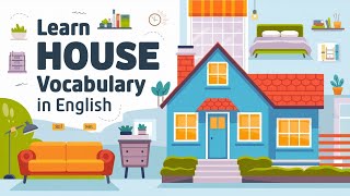 Aprende las Partes de la Casa en Inglés  Vocabulario con Definiciones y Ejemplos [upl. by Odab]