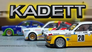 BRMs incredible Opel Cadette 124 scale slot car unboxing x3 [upl. by Ermanno]