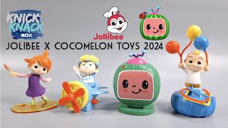 Jolibee X Cocomelon Toys 2024 jolibee cocomelon jolibeekiddiemeal [upl. by Nnaitsirk231]