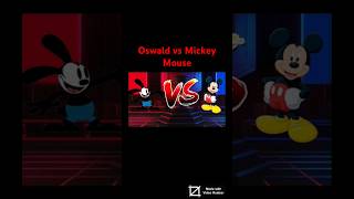 Oswald vs Mickey Mouse vs battle wiki quicky [upl. by Flavio]