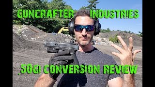 The Ultimate Review of Guncrafter Industries 50 GI Glock Conversion Slide [upl. by Carmen]