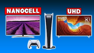 LG 4K NANOCELL TV and SONY 4K UHD TV TEST for PS5 Gameplay [upl. by Pappano]