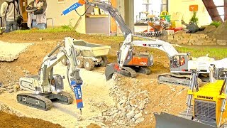 BEST OF RC CONSTRUCTION MOMENTS I RC DIGGER I RC TRUCKS I RC TRACTOR I LIEBHERR I MAN I AROCS [upl. by Atinav828]