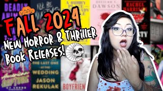 Most Anticipated Horror and Thriller Book Releases  Fall 2024 [upl. by Lisetta]