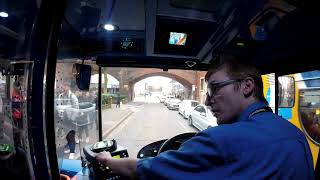 Drivers View  Route 147 Piccadilly to West Didsbury unedited  rush hour [upl. by Idnem674]