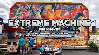 Extreme Machine  Luke Knightly  Knightlys Fun Park Towyn June 2024 [upl. by Aneekat]