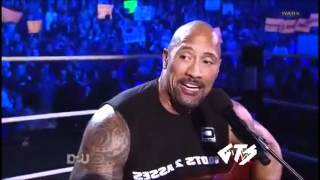 WWE RAW The Rock Concert Highlights amp All the Songs [upl. by Attenad607]