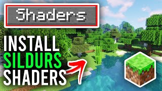 How To Download Sildurs Shaders For Minecraft  Install Sildurs Shaders [upl. by Nylde430]