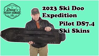 2023 Ski Doo Expedition SWT Accessories E5 Ski Skins [upl. by Arualana]