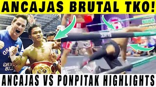 🔴 BRUTAL Knockout Jerwin Ancajas vs Sukpraserd Ponpitak Highlights Ancajas Comeback Series 23 [upl. by Av]