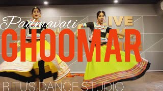 GHOOMAR PADMAVATICHOREOGRPHY BOLLYWOOD RITUS DANCE STUDIO SURAT [upl. by Ehman]