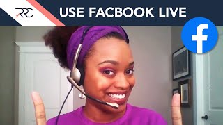 Using Facebook Live as a REALTOR® with Crystal Washington  RRC [upl. by Ahsietal]