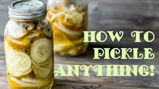 How to Pickle ANYTHING Quick Pickling Tutorial [upl. by Huberty]