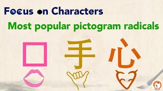 Popular Pictogram Radicals象形字部首  Smart Mandarin Focus on Chinese Characters 6 [upl. by Nilat]