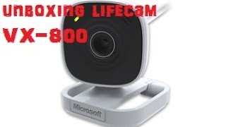 unbox video Microsoft lifecam VX800 [upl. by Cornwell]