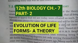 Class 12 biology chapter 7Part 2Evolution of life formsStudy with Farru [upl. by Whall88]