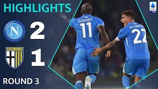 NapoliParma 2  1  Highlights amp Goals  Serie A 202425 [upl. by Barnebas]