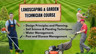 landscaping amp garden technician course  Pertecnica businesstraining skilldevelopment gardening [upl. by Icken]