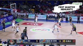 TNT Tropang Giga vs Rain or Shine ElastoPainters  May 15 2024  First Quarter [upl. by Kurr]