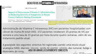 Benefícios da Vitamina C intravenosa [upl. by Eilesor]