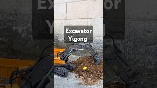 Excavator Yigong mainan shortvideo shortsfeed excavator mainananak truk [upl. by Nailil]