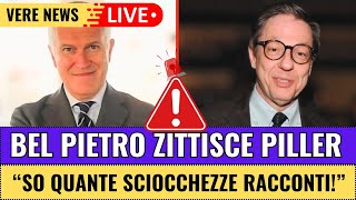 ☝🏻BELPIETRO quotSBOTTAquot ZITTISCE E LITIGA CON IL GIORNALISTA Tedesco Piller 🎭 Avete Raccontato Menzogne [upl. by Disraeli]