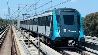 Metro Vlog 3 Sydney Metro Timelapse Tallawong  Chatswood [upl. by Ragucci]