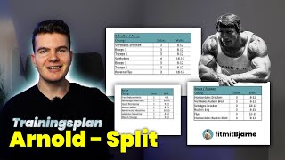 ArnoldSplit Kompletter Trainingsplan  Free Download [upl. by Trinatte]