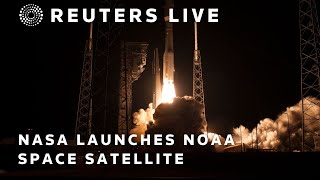 LIVE NASA launches NOAA weather satellite [upl. by Araz]