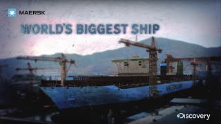 Maersk  Worlds Biggest Ship  Discovery Channel [upl. by Iolanthe262]