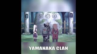 Clans In Naruto Yamanaka Clan [upl. by Baer]