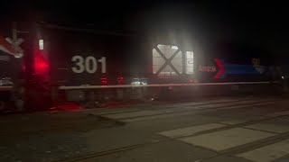 Saturday night Railfanning at Mowry Ave in Newark CA Ft 301 Day 1  50th Anniversary [upl. by Maryjo629]